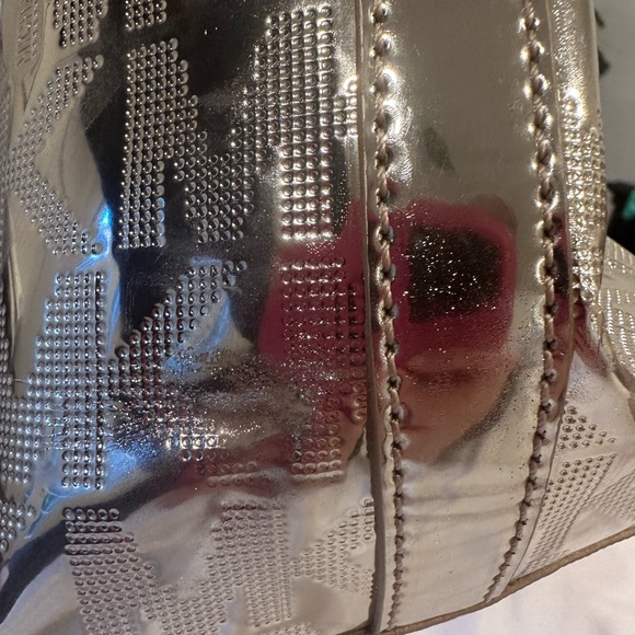 Michael Kors Metallic Gold Tote - Picture 8 of 8